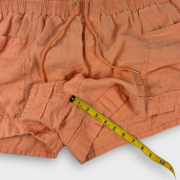 Athleta Cabo Linen 4" Short Cactus Peach Plus Size 20 - Picture 8 of 8